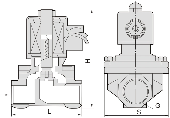 Sldf Series Special Under-Water Solenoid Valve for Music Fountain