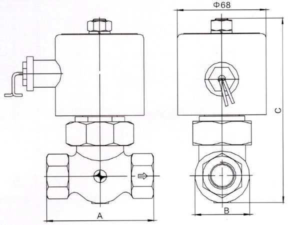 Explosion Proof Hot Water Steam Brass Solenoid Valve 1/2&prime;&prime; 3/4&prime;&prime; 1&prime;&prime; 2&prime;&prime; 24V 110V 220V