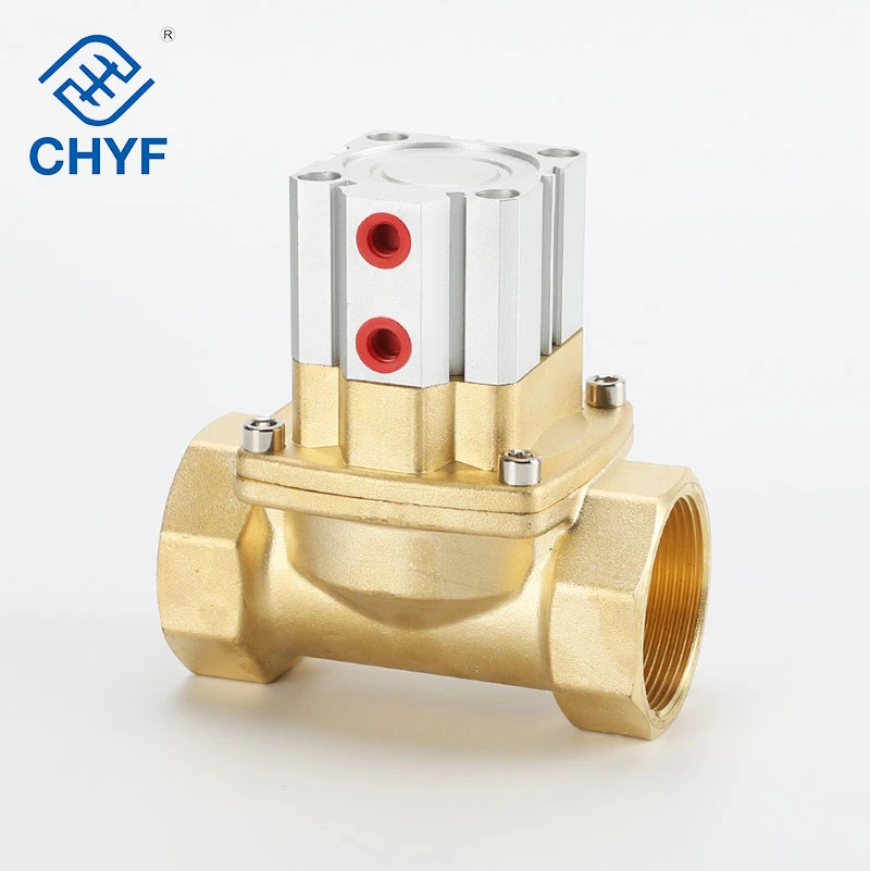 Vacuum Air Control Electric Solenoid Valve Normally Closed Pneumatic for Water Oil Air Gas Air Cylinder